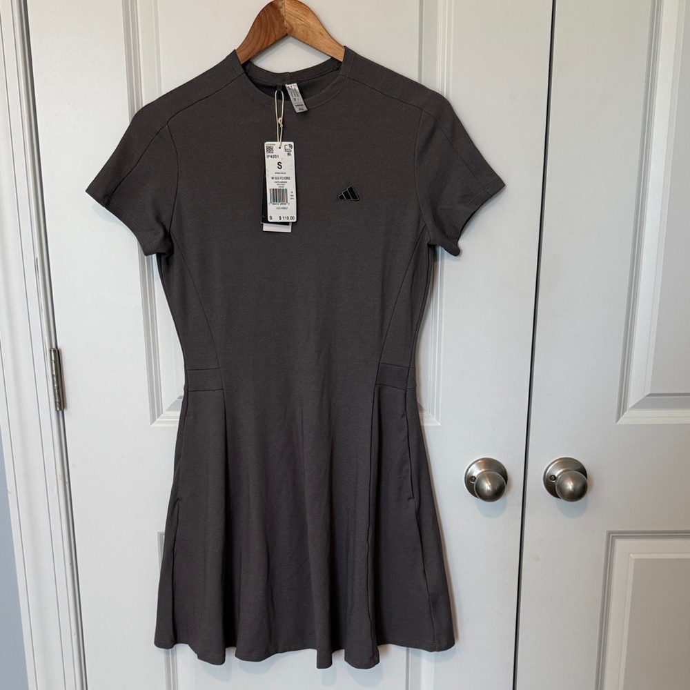 Adidas Dark Gray Mini Dress
